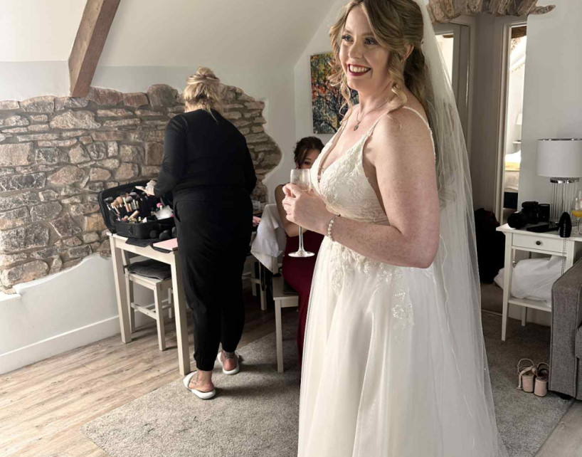 Love Her Hair and Makeup - Wedding Review Image