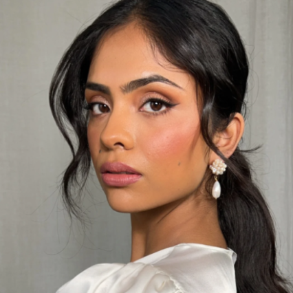 Soft Glam makeup for classic modern bride. - #softglammakeup