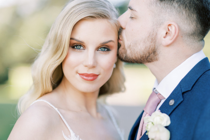 Styled editorial at the opulent Prestwold Hall, Leicestershire. - Make Me Bridal Artist: Blondelle Beauty. Photography by: Sophie May Photo. #bridalmakeup #romantic #luxury #luxurywedding