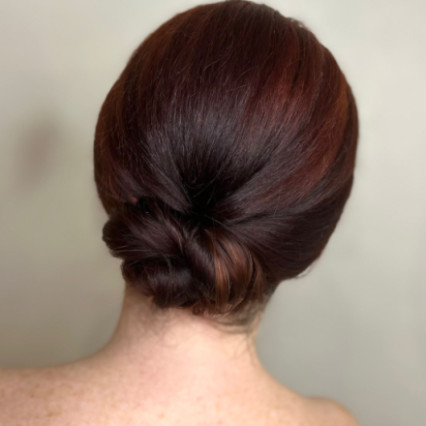  Photography by: Amineh. #lowbun