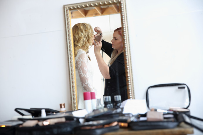 - Make Me Bridal Artist: Sarah Patterson Hair and Make Up Artist. Photography by: Julia Holland.