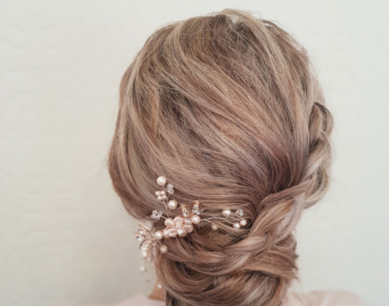 Hairbyemmac Wedding Hair In Cornwall Make Me Bridal