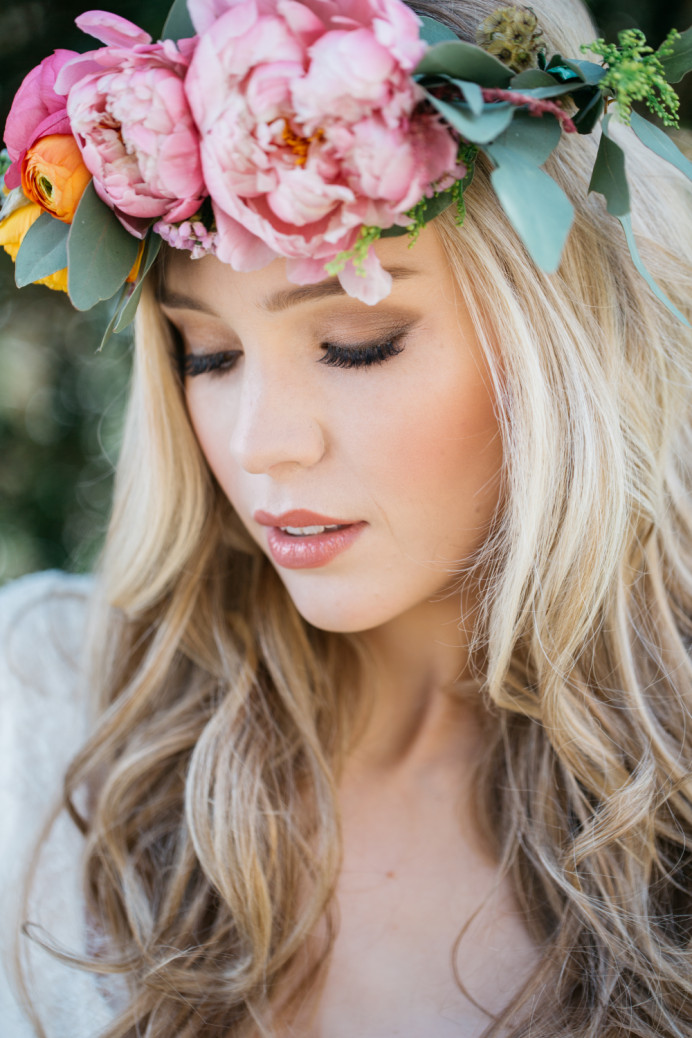 - Make Me Bridal Artist: Julia Jeckell Hair and Make-up Artist. Photography by: Aden Preist. #flowercrown #flowersinherhair #flowers #flowergirls