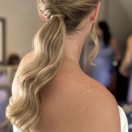  Photography by: Me. #updo #hollywoodwaves #ponytail