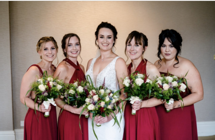 Hair and makeup - Make Me Bridal Artist: The studio effect . Photography by: Mark seymour . #classic #naturalmakeup #weddingmorning #bridalhair #bridalmakeup