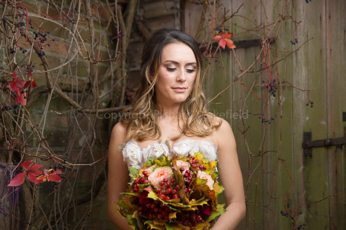 Floral relaxed wedding hair and makeup - Make Me Bridal Artist: The studio effect . Photography by: richard wakefield. #vintage #bohobride #weddingdress #floral #countryside #summerwedding #relaxed