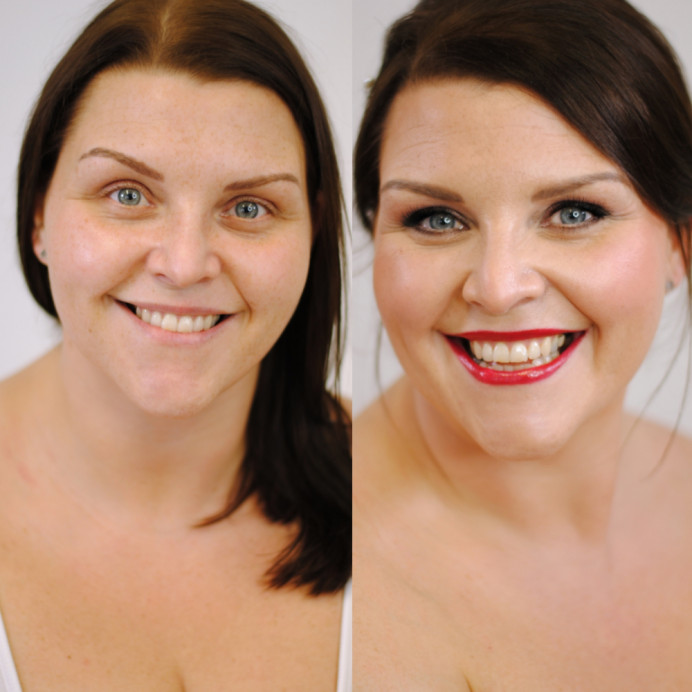 - Make Me Bridal Artist: Jenna Dale Makeup Artist. Photography by: Jenna Dale. #bridalmakeup #smokeyeyes #redlipstick #naturalbeauty