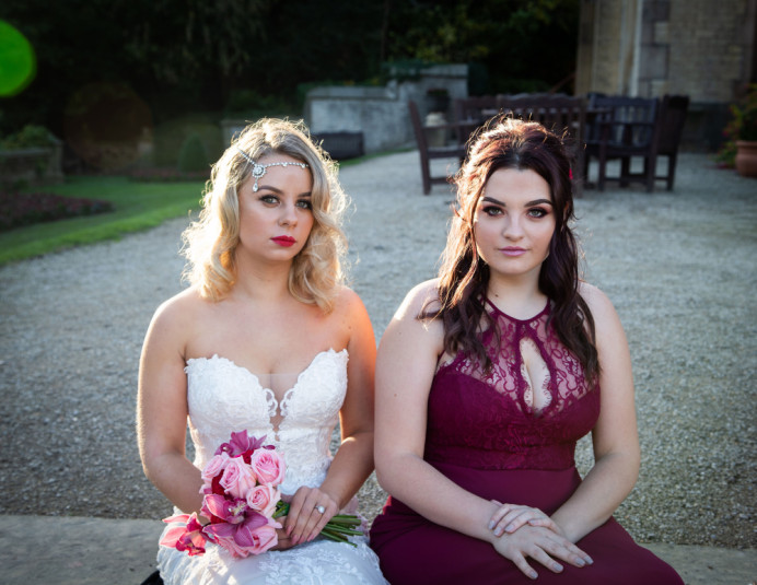 - Make Me Bridal Artist: Amy Collins Makeup Artist . Photography by: rhian grayson. #vintage #glamorous #glow #bridesmaid #hollywoodwaves #weddinginspo #pinks