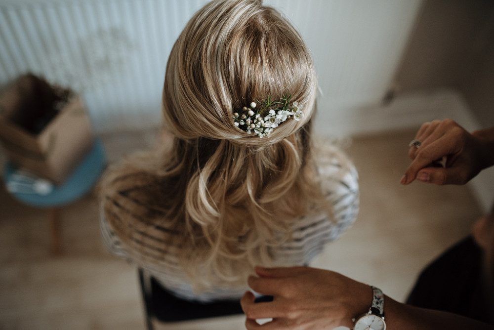 - Make Me Bridal Artist: Bridal Hairstylist Moira Borg. Photography by: Greg. #bohemian