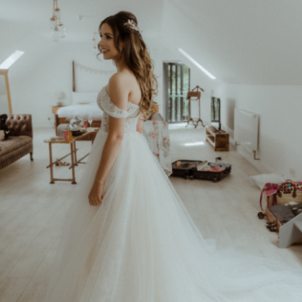 Half up half down - #bohemian #bridalhair #bohemianhair #halfuphalfdown