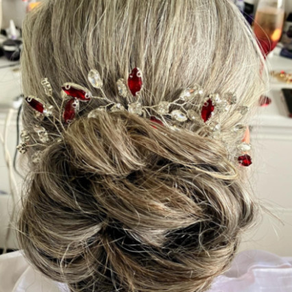 Beautiful textured bun - #lowbun #highbun #fullbun