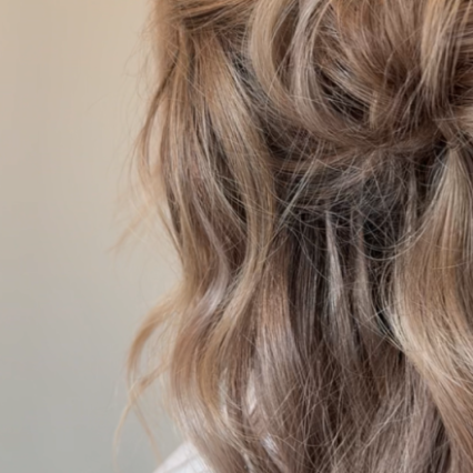 This was a preview appointment at The Private Hair Studio in Clitheroe.

The bride to be wanted a half up - half down messy bun inspired updo. 

The bride to be had very fine short natural hair with a full head of nano hair extensions.

We wanted to keep volume but still look effortless and natural.

Clitheroe, Ribble Valley, Lancashire, Blackburn, Whalley, Skipton, Yorkshire, Manchester, Cheshire - #boho #halfuphair #messybun #bohobride #halfuphalfdown #lancashire #messyupdo
