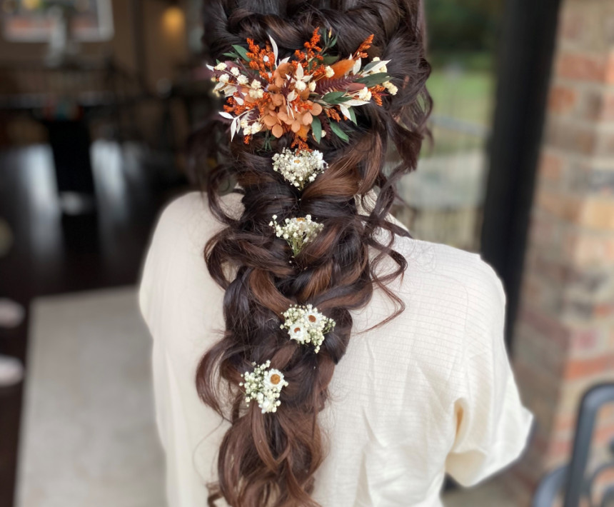 Charlotte Heather Bridal Hair