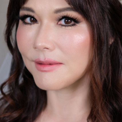 I love taking photos with my professional camera because it reveals what the naked eye can’t. I always share these with my clients during our trial, seeing the before-and-after really shows how makeup transforms while still keeping it natural.

My Japanese client is an anime model, and for those who know, you’ll understand how much they love their eyes to look like a doll. Haruka requested this big doll-eye anime look to enhance her naturally small eyes. We created a beautiful, balanced style, and she absolutely loved the result! - Photography by: Lourdgene Howes. #multicultural #dewyskin #bridalmakeup