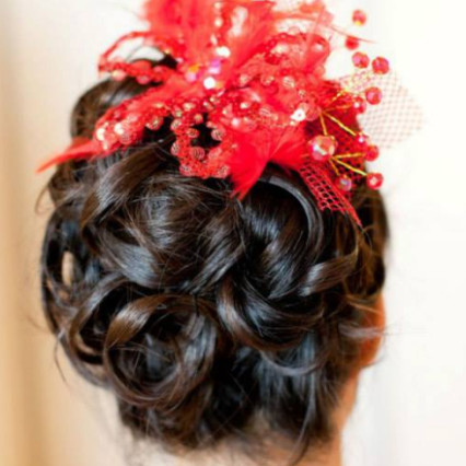  #bridalhairstylist #hairup