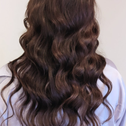  #halfuphair #brunette #dorsethair #halfuphalfdown