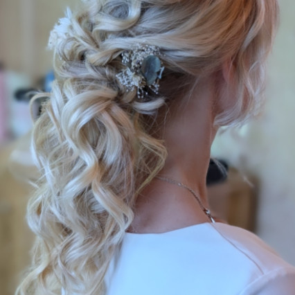  #boho #blonde #dorsethair #ponytail