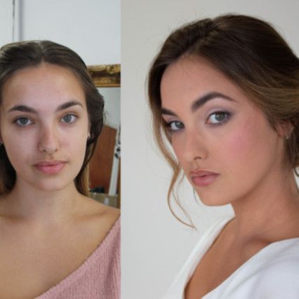  #naturalmakeup #londonwedding #beforeandafter #citybride