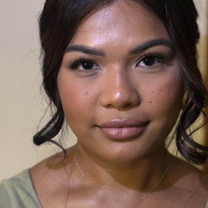  #bridesmaidmakeup #glittereyeshadow #asianmakeup