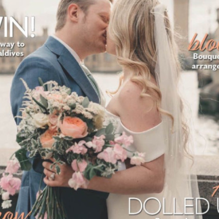 My bride wanted to waver her natural long hair and wear it down. She also wanted a floor length veil with hair down. - Photography by: Laura Vieceili Photography. #classic #blonde #elegant #veil #wavyhair #longhair #hairdown