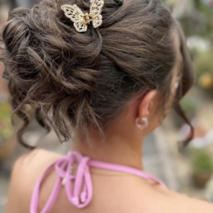  #bridalhair #brunette