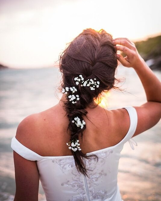 - Make Me Bridal Artist: Hairbyemmac. Photography by: Verity Wescott. #bohemian #classic #boho #updo #bohobride
