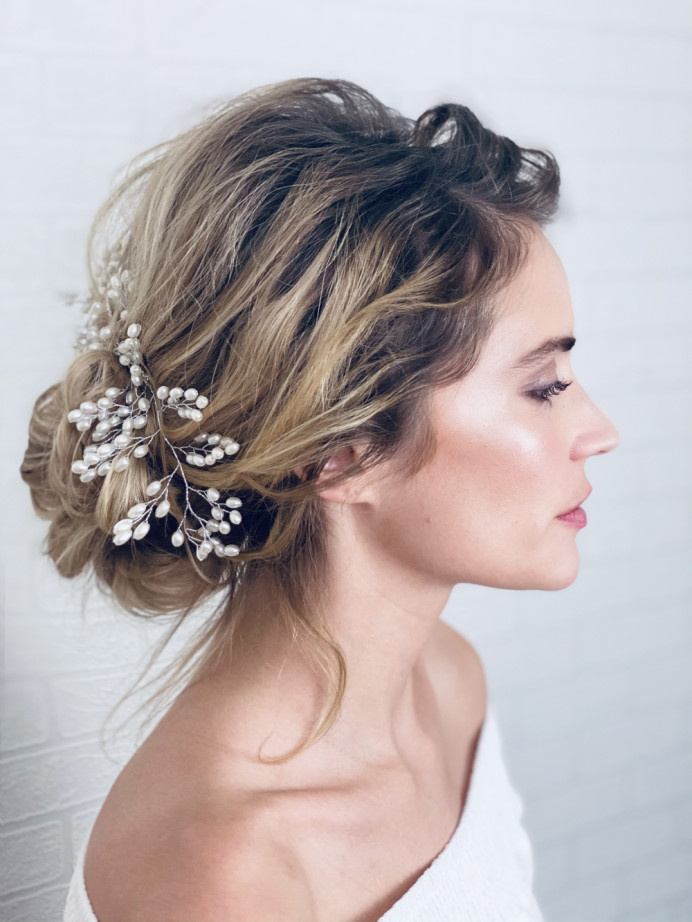 - Make Me Bridal Artist: Carter Hair & Makeup. Photography by: Me. #bohemian #boho #naturalmakeup #bridalmakeup #bridalhair #romantichairup #bridesmaidhair #bridalhairstylist #bohobride #weddinghairup