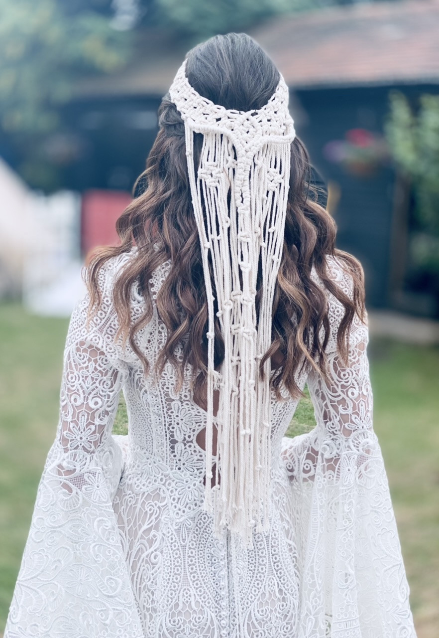 - Make Me Bridal Artist: Carter Hair & Makeup. Photography by: Me. #bohemian #boho #loosecurls #waves #wavyhair #bohobride #bohohair