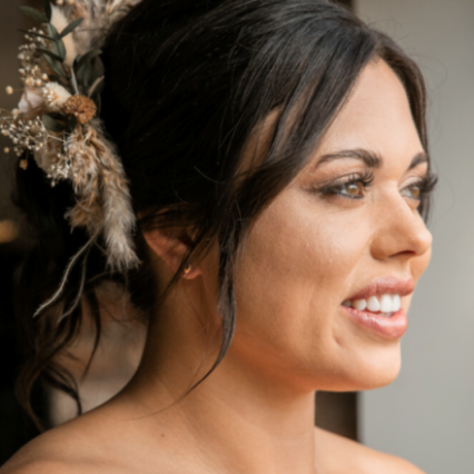 Soft romantic Bridal Bohemian Makeup look - Photography by: Sophie Edmunds Photography. #bohemian #bridalmakeup