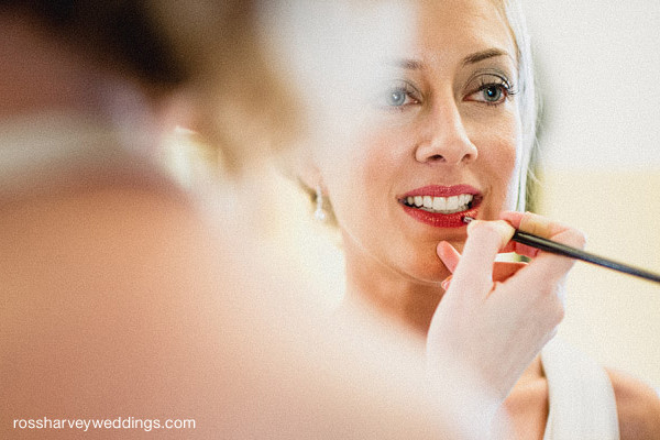 When only red lips will do! - Make Me Bridal Artist: Alexis Anstey. Photography by: Ross Harvey. #glamorous