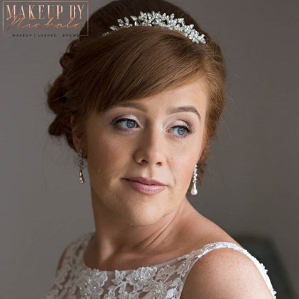 Airbrush makeup by Nichola - Make Me Bridal Artist: Makeup By Nichola. Photography by: Jeff Turnbull. #classic #naturalmakeup #traditional #airbrushmakeup