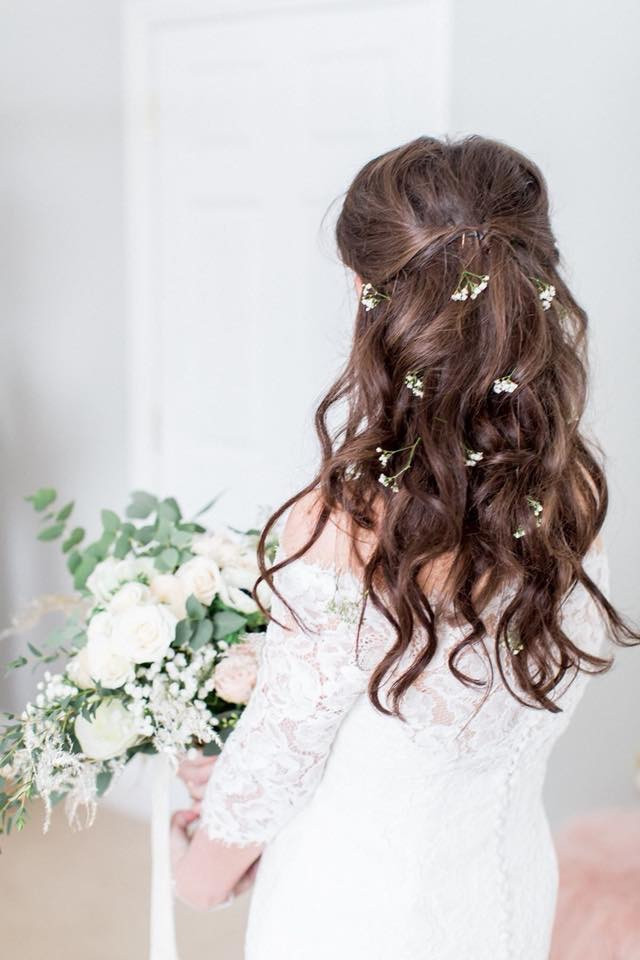 Becky's Winter Wedding Featured in Brides Magazine - Make Me Bridal Artist: Butterfly Hair & Makeup. Photography by: Philippa Sian. #boho