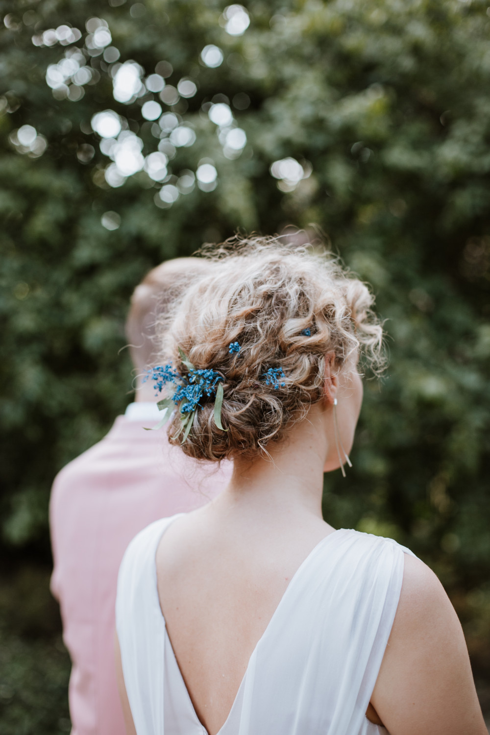 Bride Regina - Make Me Bridal Artist: let's hair. Photography by: Neringa Sunday. #bohemian #classic #curls #gypsophila #updo #lowupdo #relaxedupdo #hairup #braidedupdo #weddinghair #bridalhairstylist #hairup #bohobride #bride #relaxedhairup #realbride #naturalbride #curlyhair #curlyupdo #curlybun #curlyupdo #realflowers