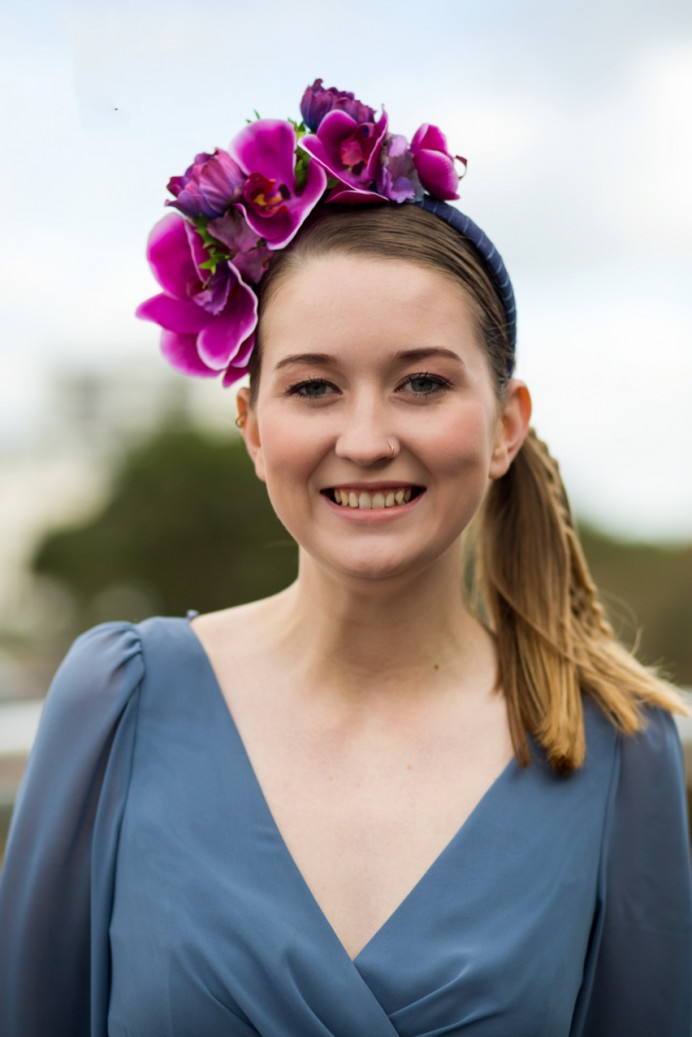 - Make Me Bridal Artist: Emma Olliff . Photography by: Hana Laurie. #flowercrown #naturalmakeup #flowersinherhair #bridesmaidhair #bridesmaidhairandmakeup #bridesmaidmakeup