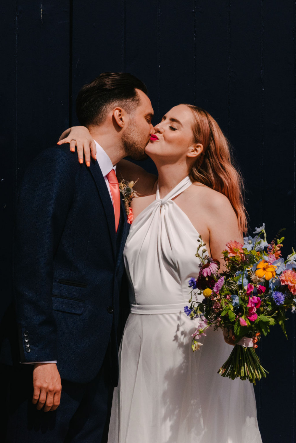  - Make Me Bridal Artist: Stephanie Graham Vegan & Cruelty-Free Makeup Artist. Photography by: Sidey Clark Photo. #bohemian #classic #glamorous #boho #naturalmakeup #bridalmakeup #redlip