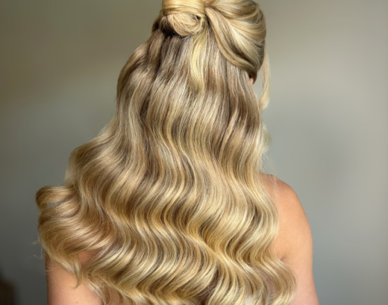 Zoe Sharman hair and makeup