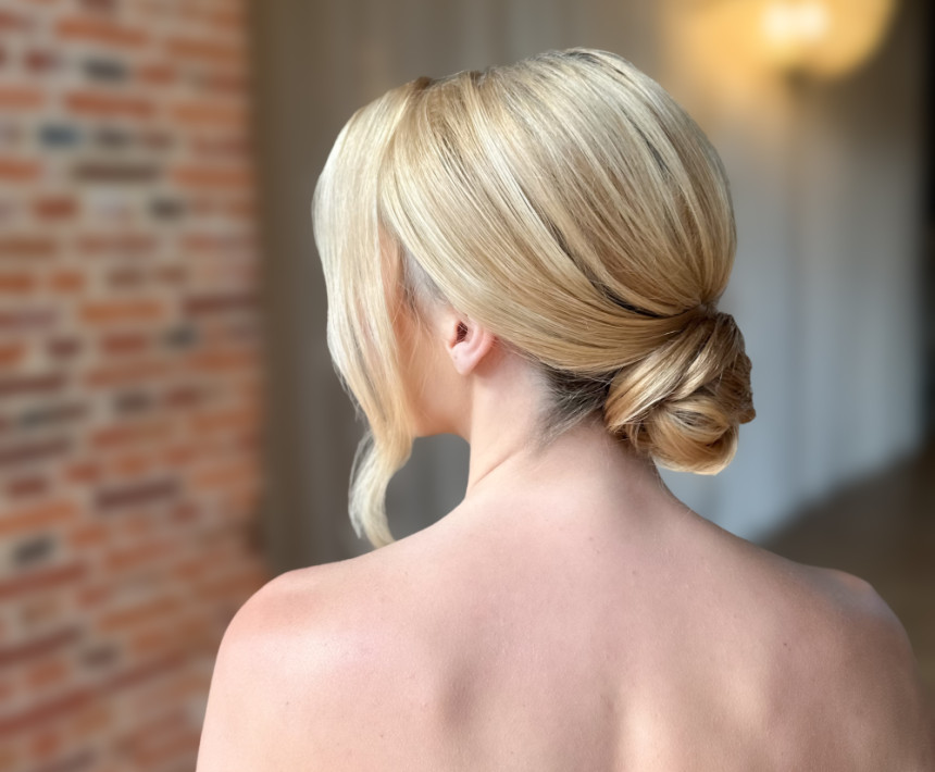 Zoe Sharman hair and makeup