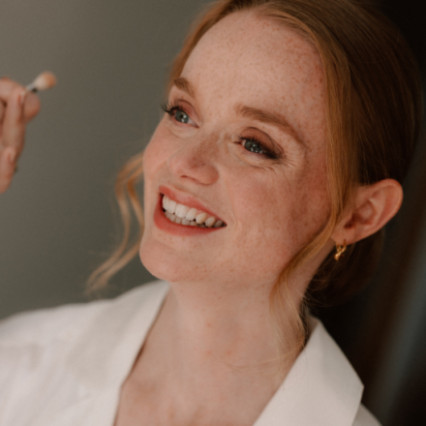  Photography by: Joe Hall. #redhead #naturalmakeup #freckles