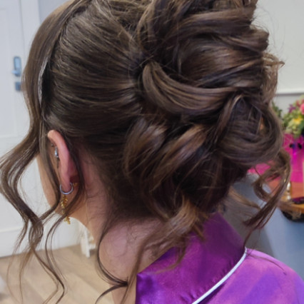 textured high updo - #boho #texturedupdo #romantichair