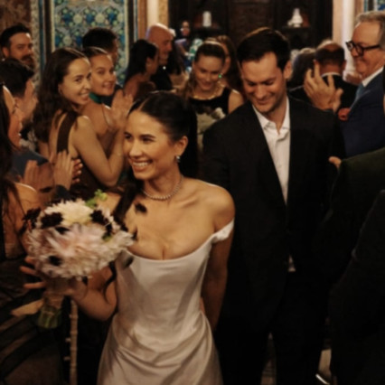 Adelya wedding in London - #glamorous #classy